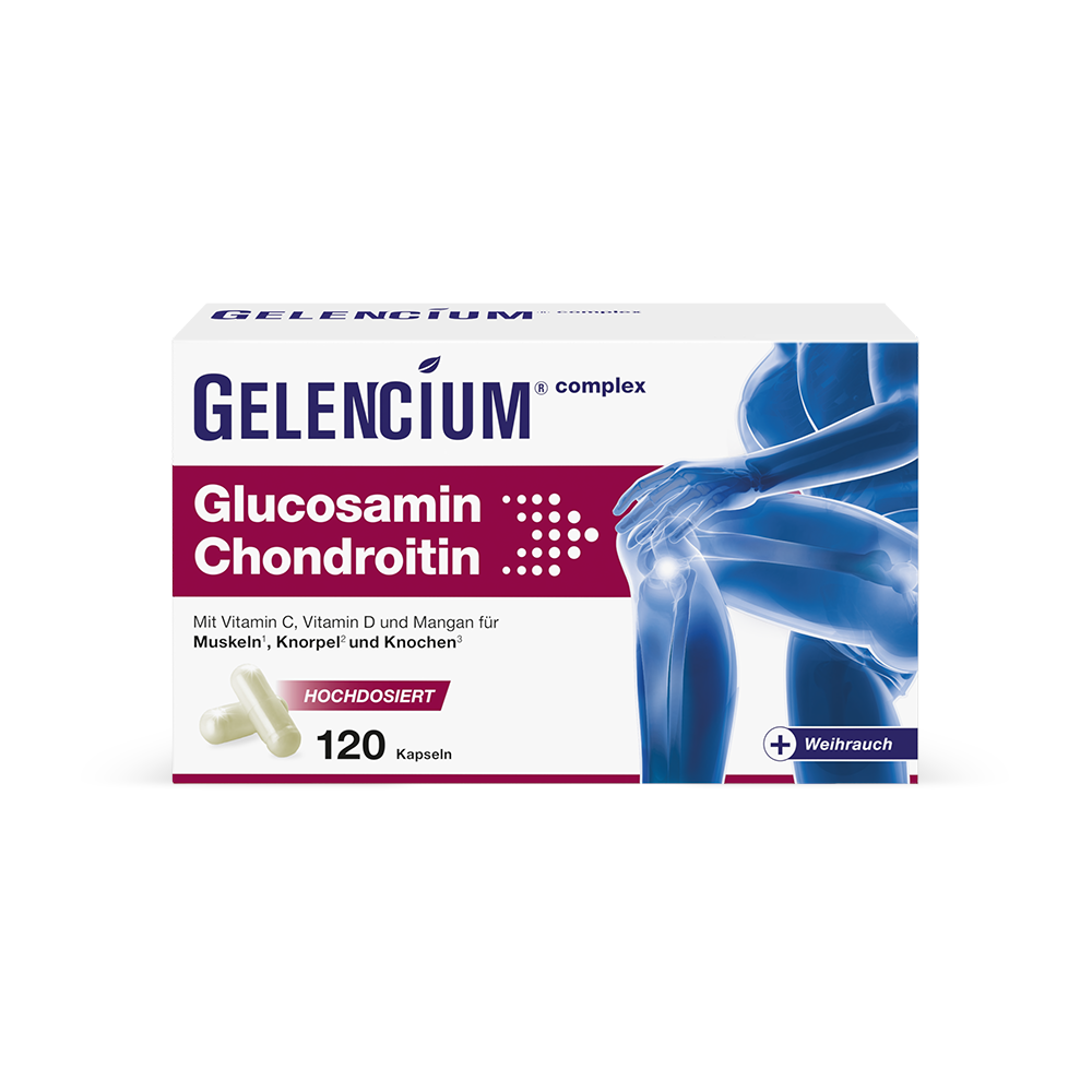 GELENCIUM Glucosamin Chondroitin hochdos.Vit C Kps Abbildung für GELENCIUM Glucosamin Chondroitin hochdos.Vit C Kps