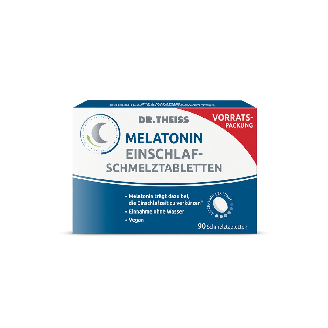 DR.THEISS Melatonin Einschlaf-Schmelztabletten Abbildung für DR.THEISS Melatonin Einschlaf-Schmelztabletten