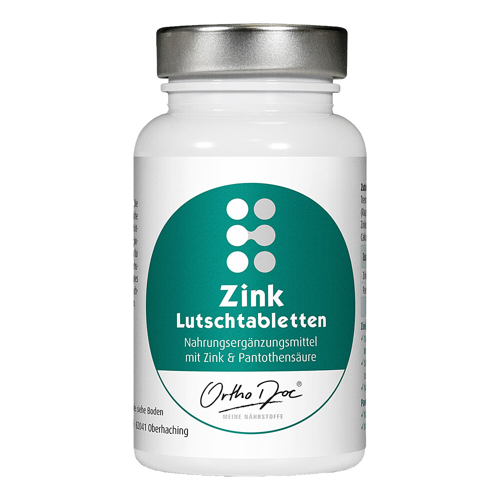 ORTHODOC Zink Lutschtabletten Abbildung für ORTHODOC Zink Lutschtabletten