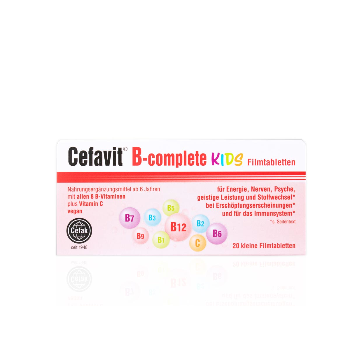 CEFAVIT B-complete KIDS Filmtabletten Abbildung für CEFAVIT B-complete KIDS Filmtabletten