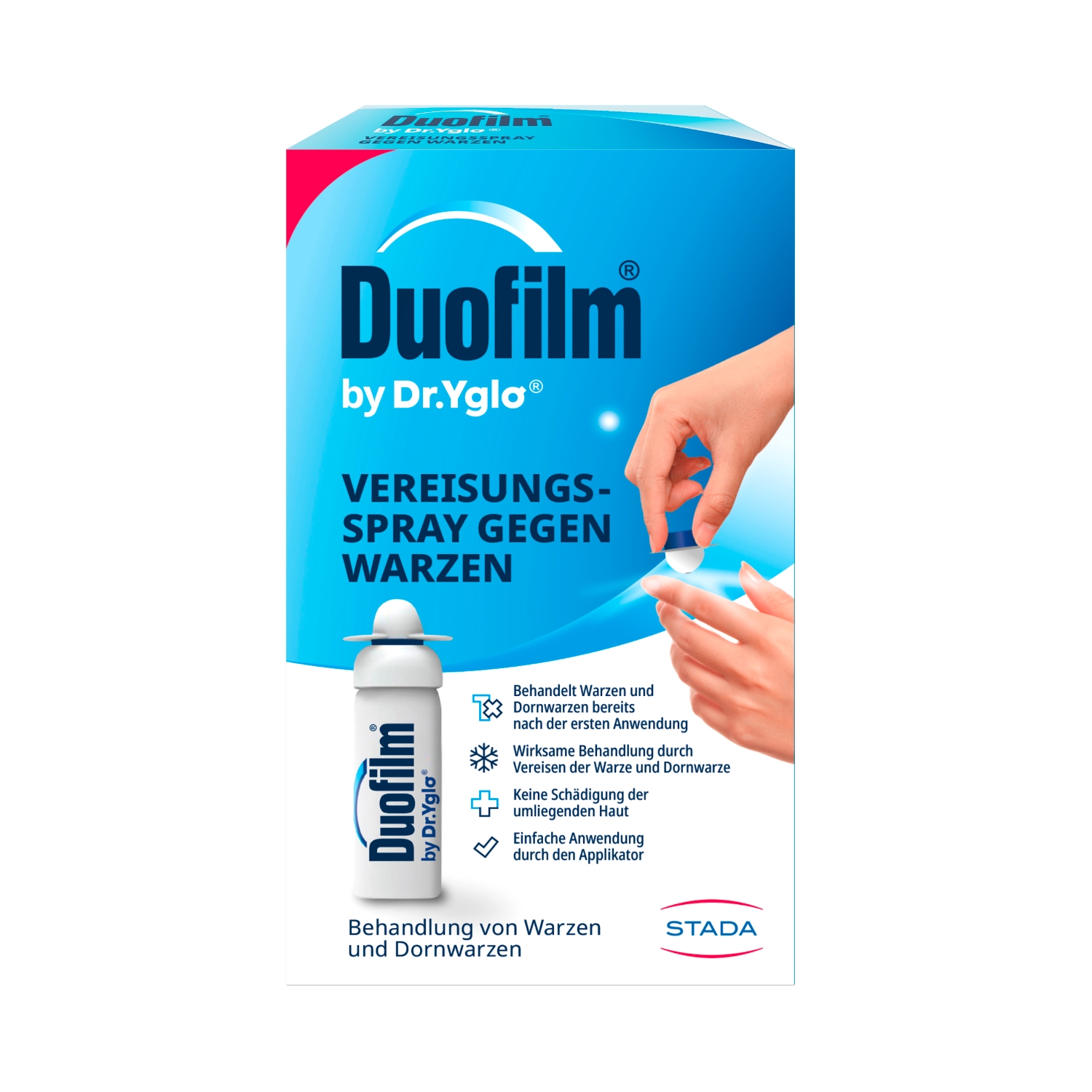 DUOFILM Vereisungsspray gegen Warzen Abbildung für DUOFILM Vereisungsspray gegen Warzen