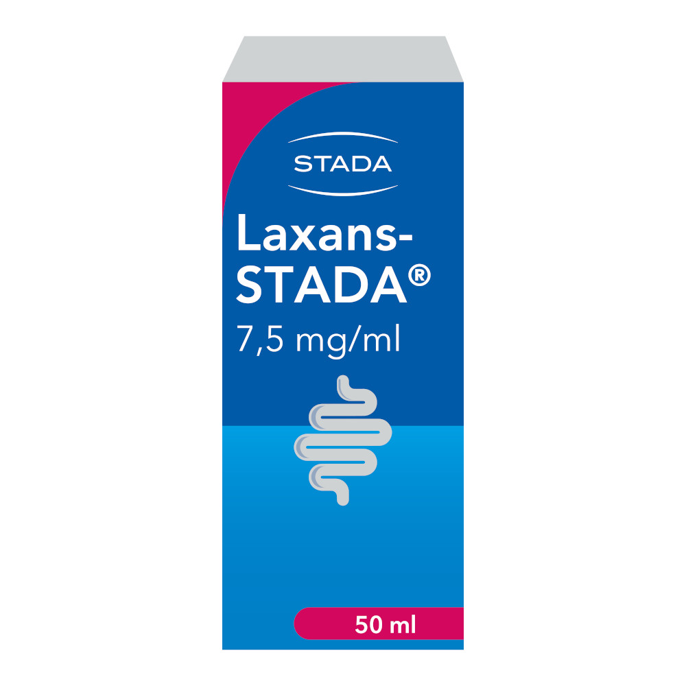 LAXANS-STADA 7,5 mg Tropfen zum Einnehmen Abbildung für LAXANS-STADA 7,5 mg Tropfen zum Einnehmen