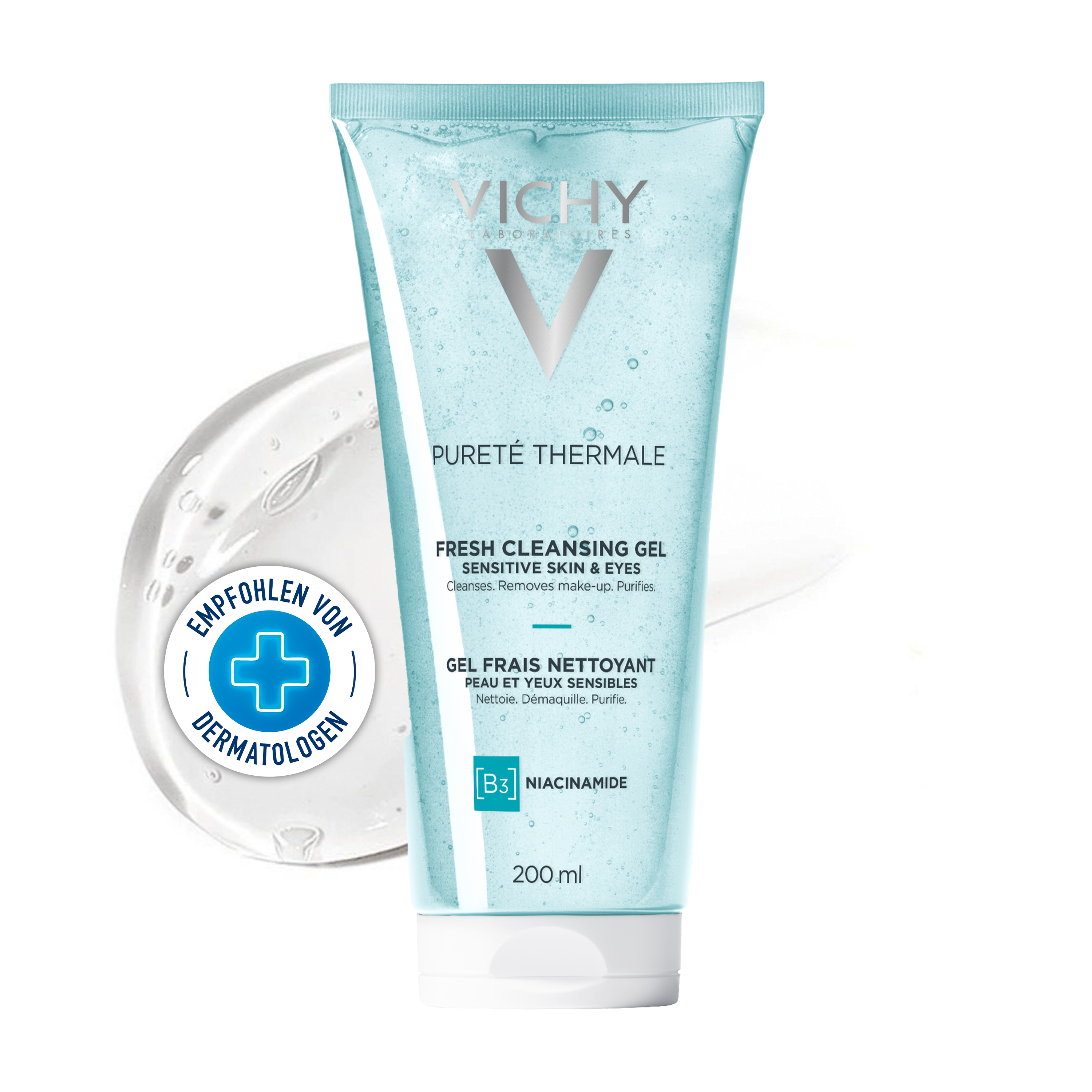 VICHY PURETE Thermale Reinigungsgel Abbildung für VICHY PURETE Thermale Reinigungsgel