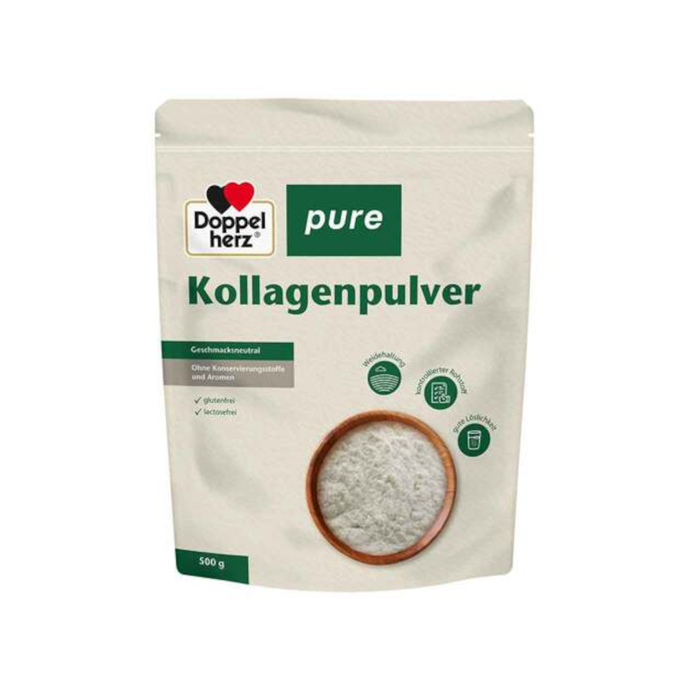 DOPPELHERZ Kollagenpulver pure Abbildung für DOPPELHERZ Kollagenpulver pure