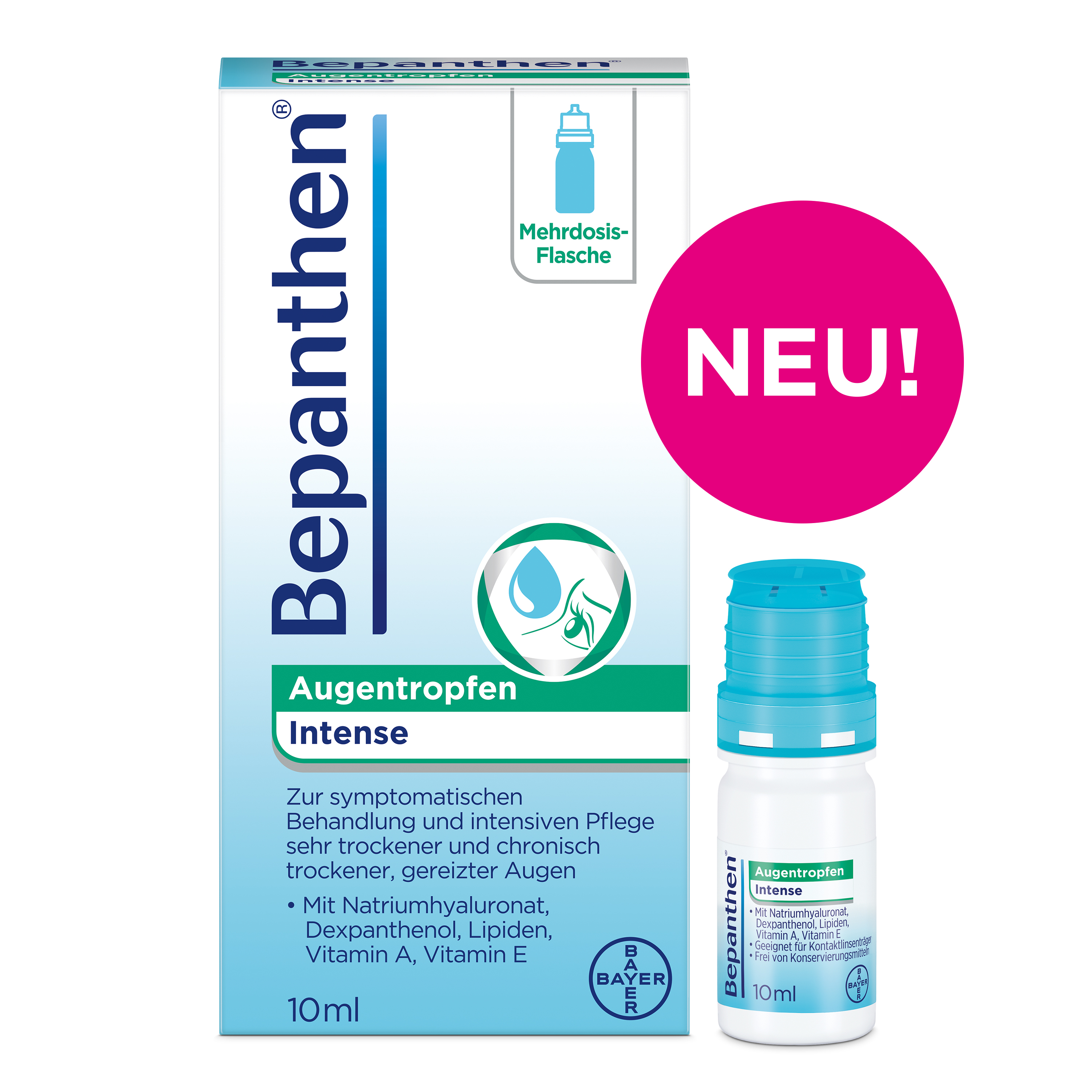 BEPANTHEN Augentropfen Intense Abbildung für BEPANTHEN Augentropfen Intense