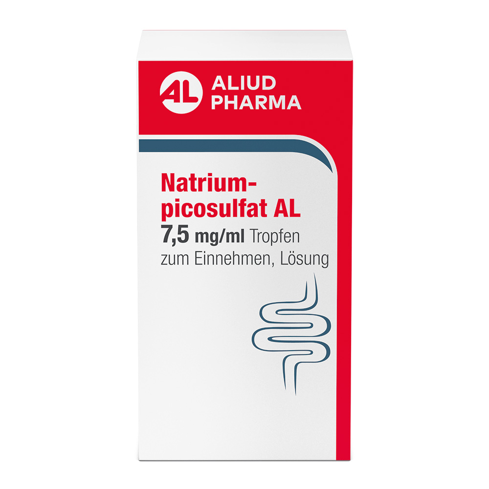 NATRIUMPICOSULFAT AL 7,5 mg/ml Tropfen z.Einnehmen Abbildung für NATRIUMPICOSULFAT AL 7,5 mg/ml Tropfen z.Einnehmen