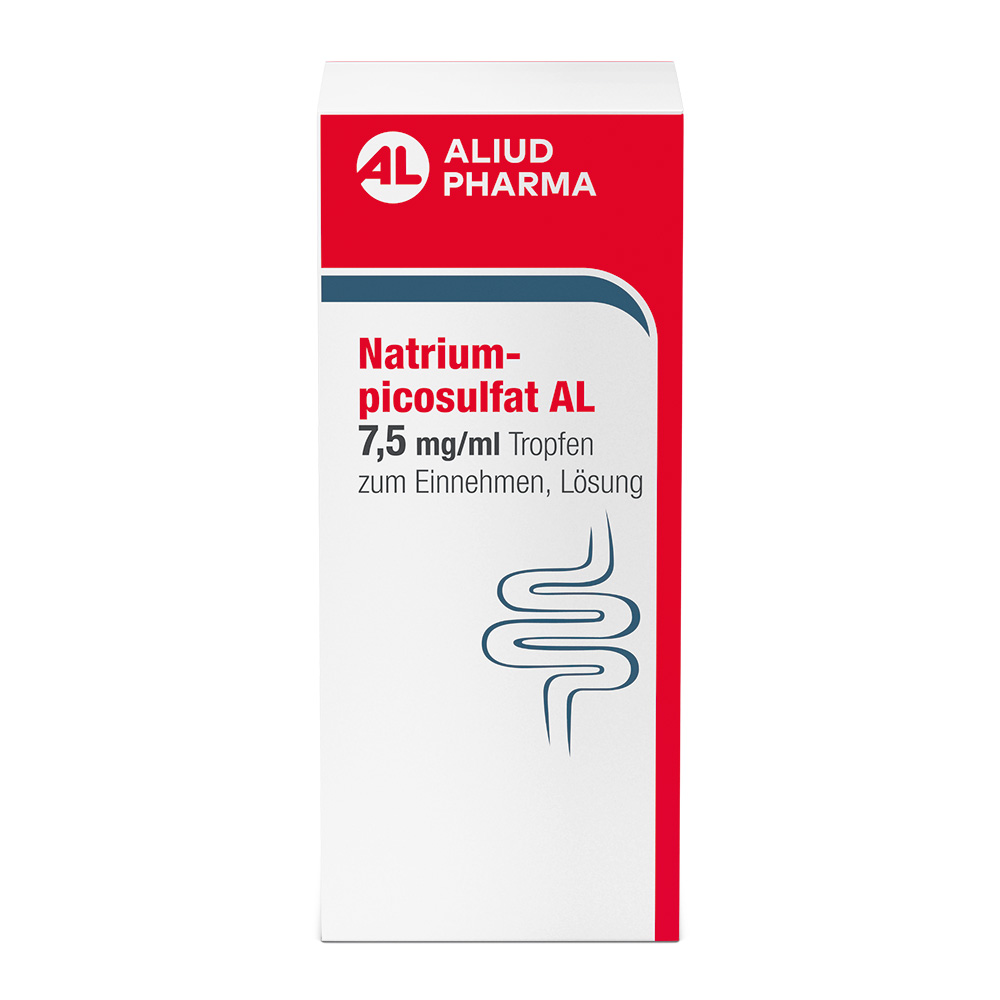 NATRIUMPICOSULFAT AL 7,5 mg/ml Tropfen z.Einnehmen Abbildung für NATRIUMPICOSULFAT AL 7,5 mg/ml Tropfen z.Einnehmen