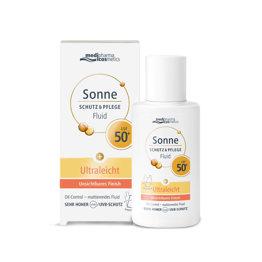 SONNE SCHUTZ & Pflege Fluid ultraleicht LSF 50+ Abbildung für SONNE SCHUTZ & Pflege Fluid ultraleicht LSF 50+