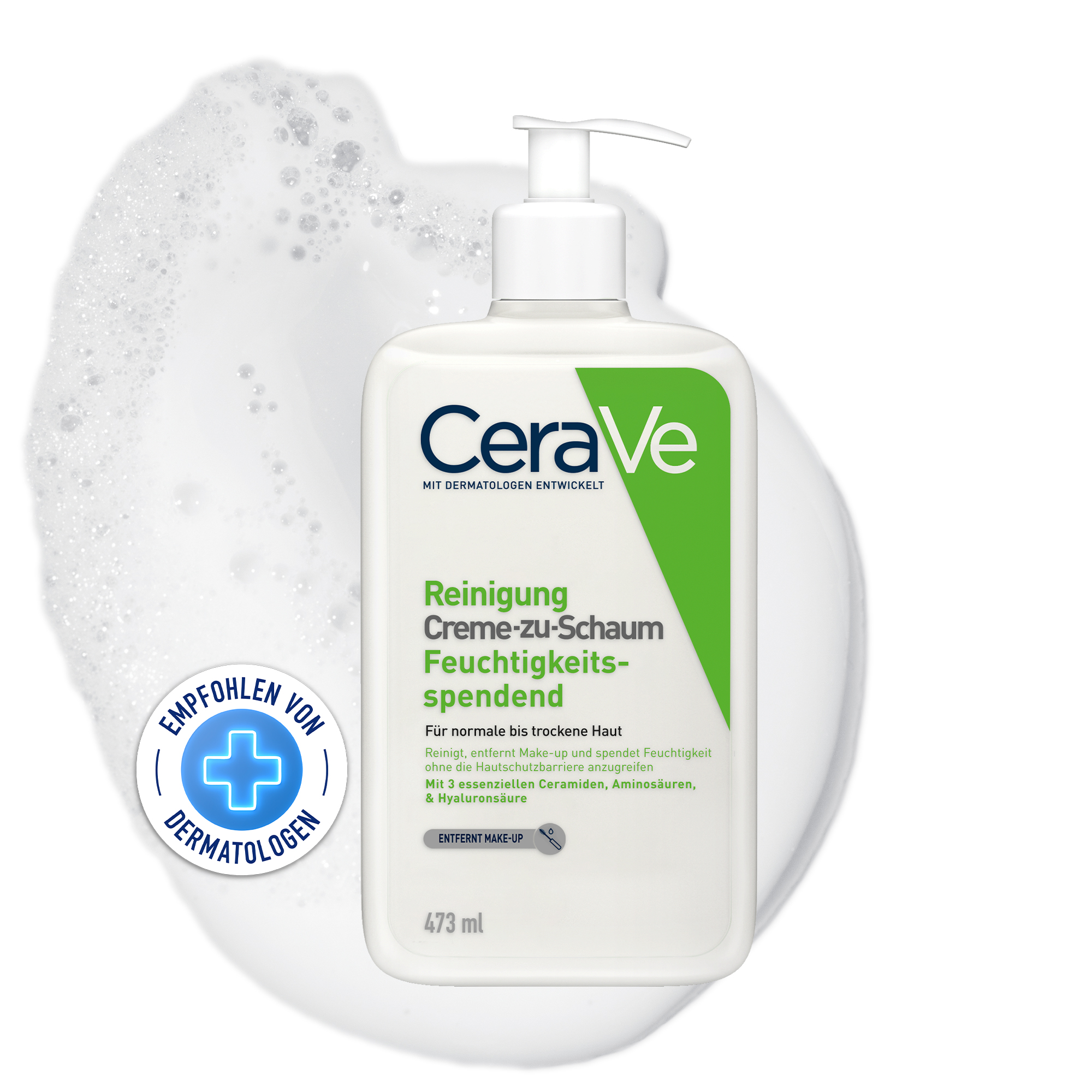 CERAVE Creme-zu-Schaum Reinigung Abbildung für CERAVE Creme-zu-Schaum Reinigung