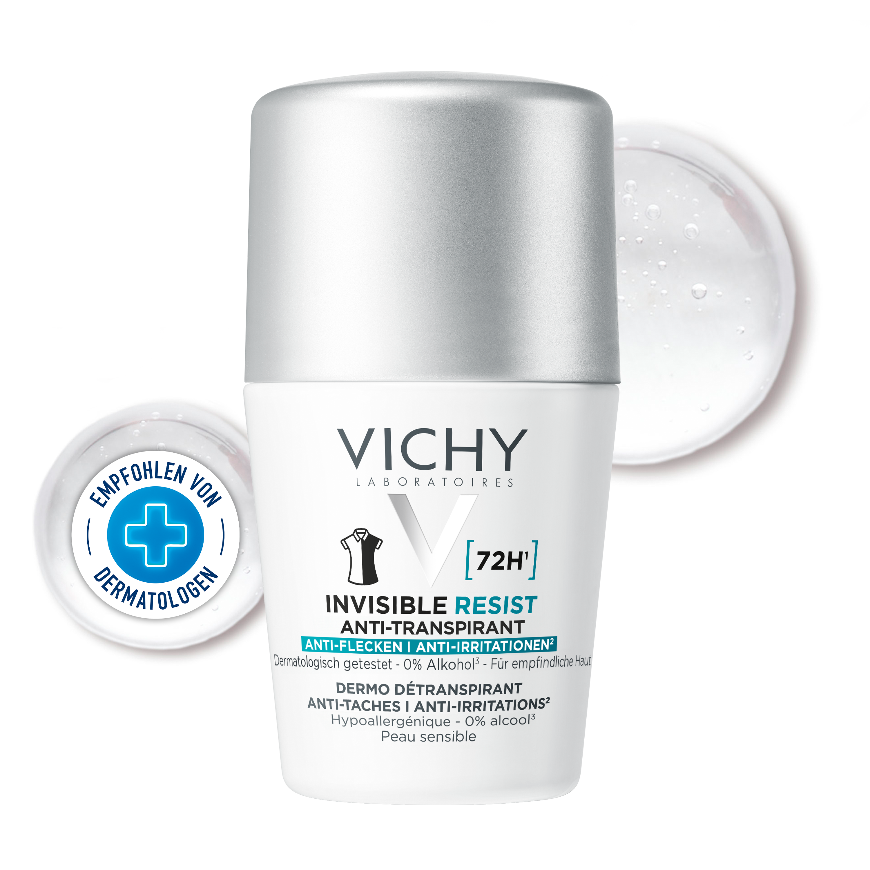 VICHY DEO Roll-on Anti Flecken Invisible Abbildung für VICHY DEO Roll-on Anti Flecken Invisible