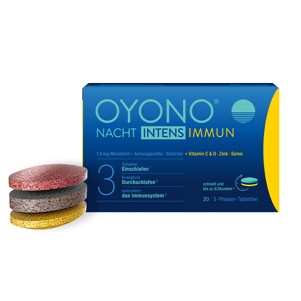 OYONO Nacht Intens Immun Tabletten Abbildung für OYONO Nacht Intens Immun Tabletten
