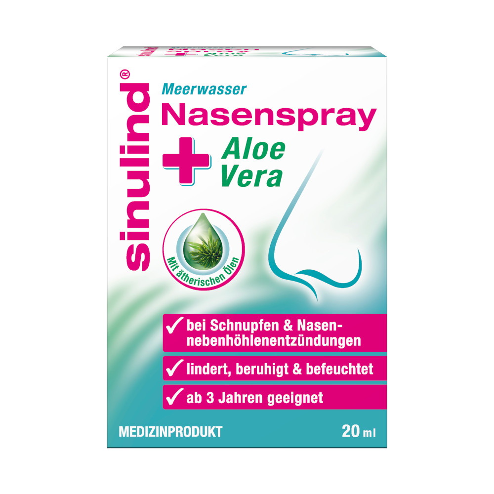 SINULIND Meerwasser Nasenspray+Aloe Vera Abbildung für SINULIND Meerwasser Nasenspray+Aloe Vera