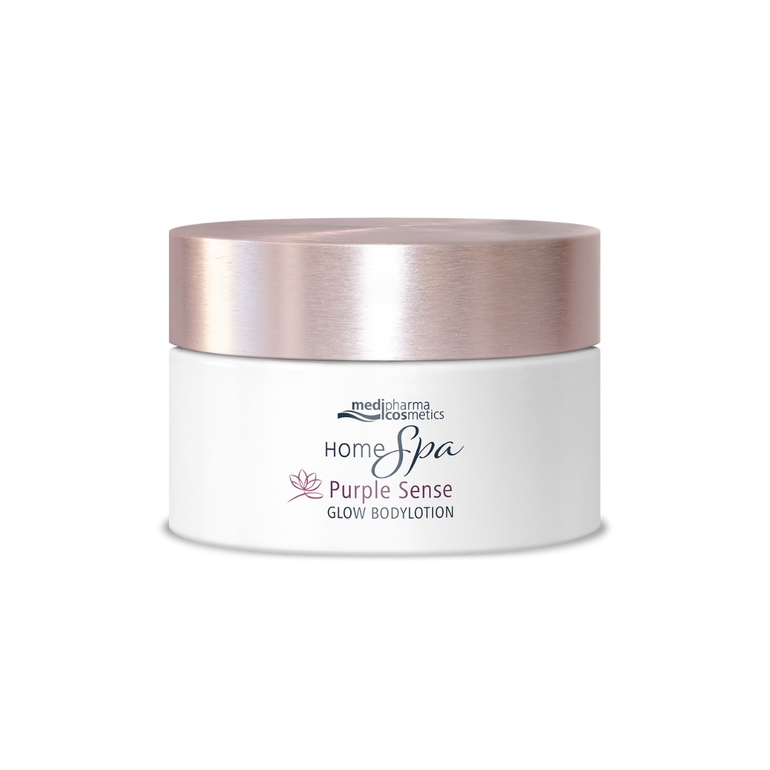 HOME SPA Purple Sense Glow Bodylotion Abbildung für HOME SPA Purple Sense Glow Bodylotion