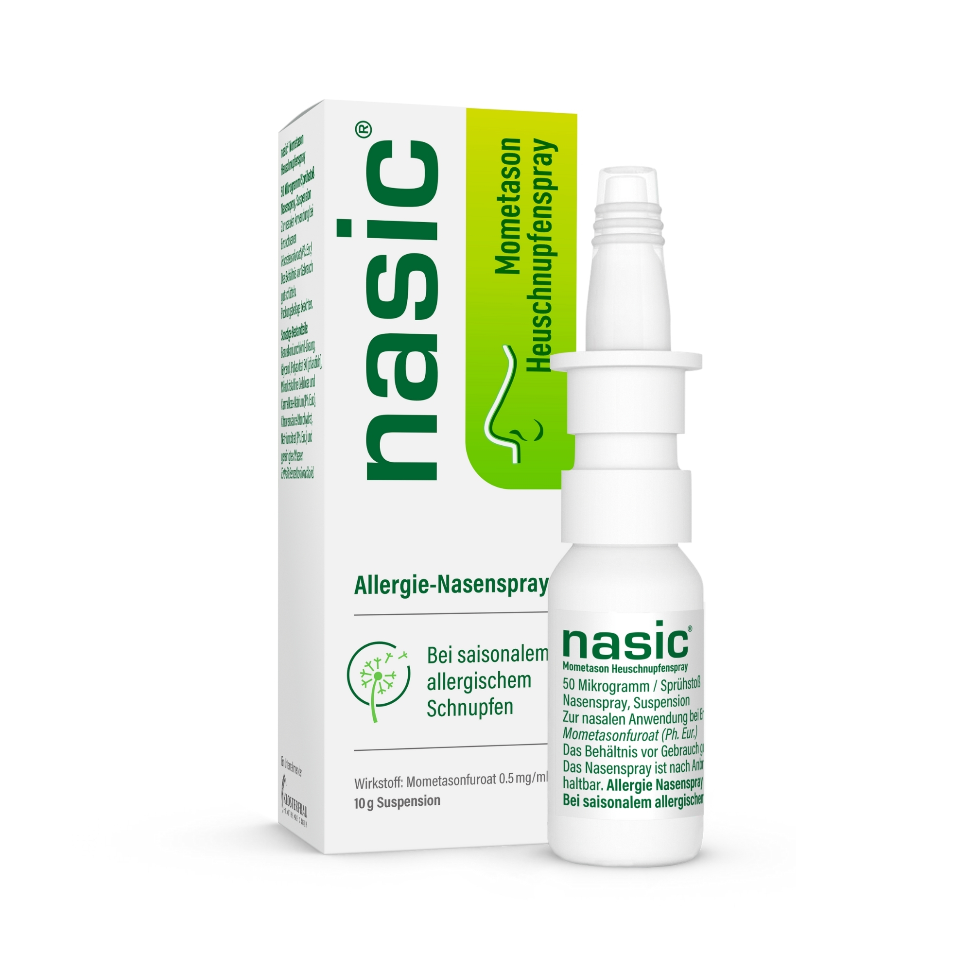 NASIC Mometason Heuschnupfenspray Abbildung für NASIC Mometason Heuschnupfenspray