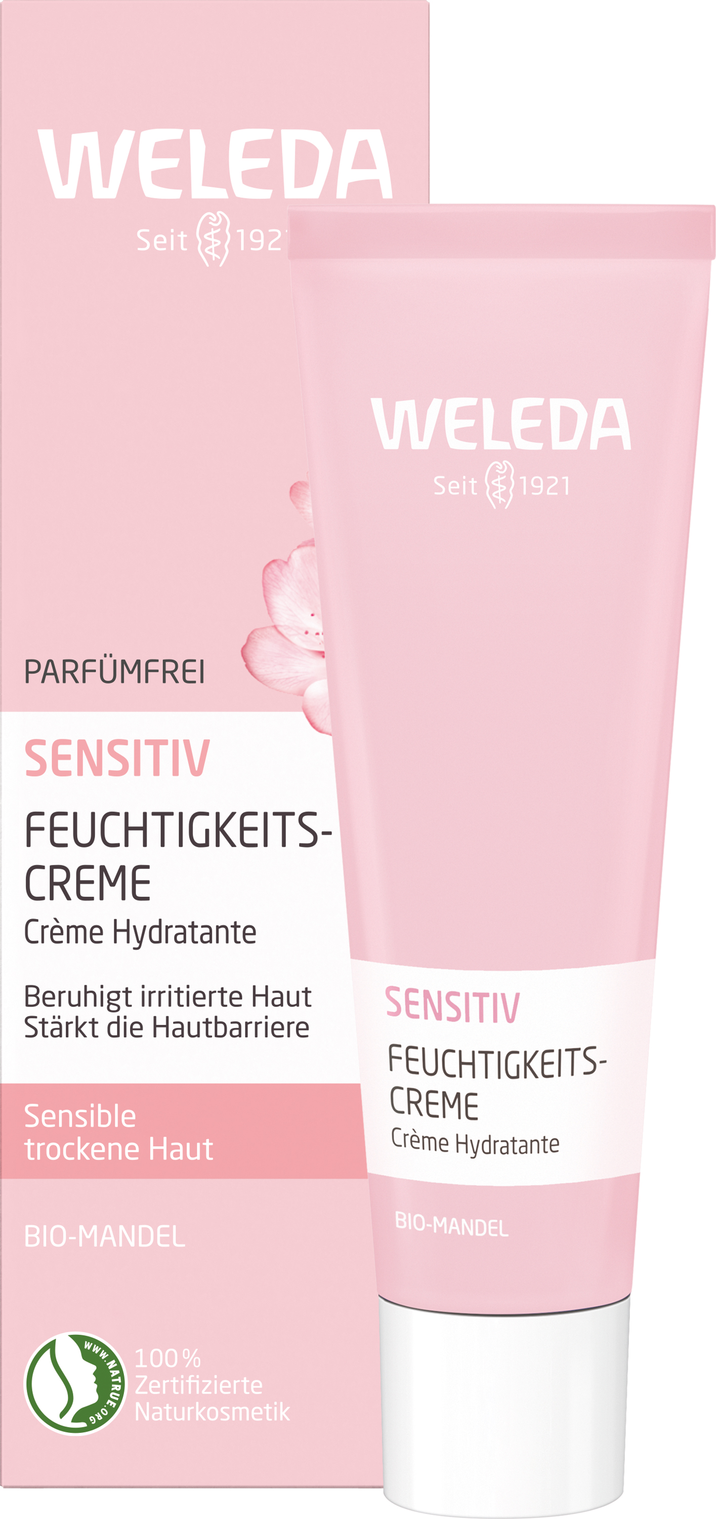 WELEDA Sensitiv Feuchtigkeitscreme Mandel Abbildung für WELEDA Sensitiv Feuchtigkeitscreme Mandel