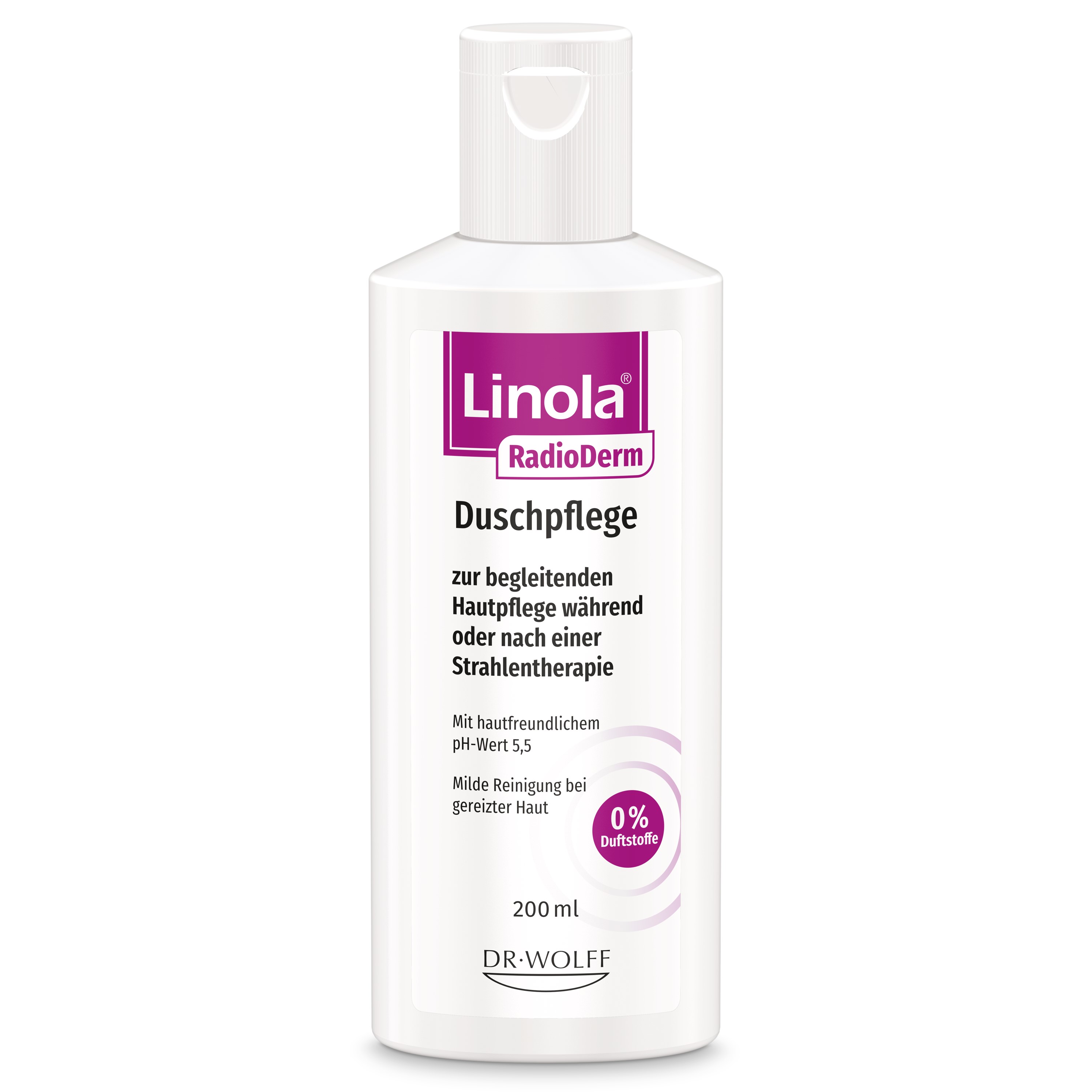 LINOLA RadioDerm Duschpflege Abbildung für LINOLA RadioDerm Duschpflege