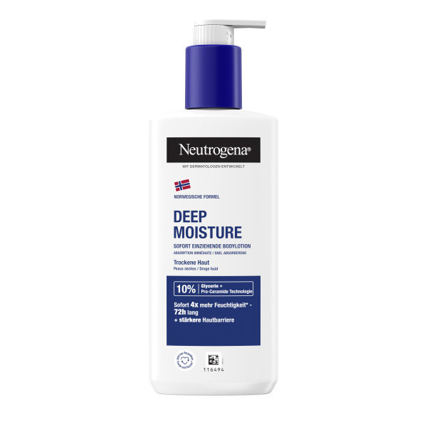 NEUTROGENA Deep Moisture Bodylotion Abbildung für NEUTROGENA Deep Moisture Bodylotion