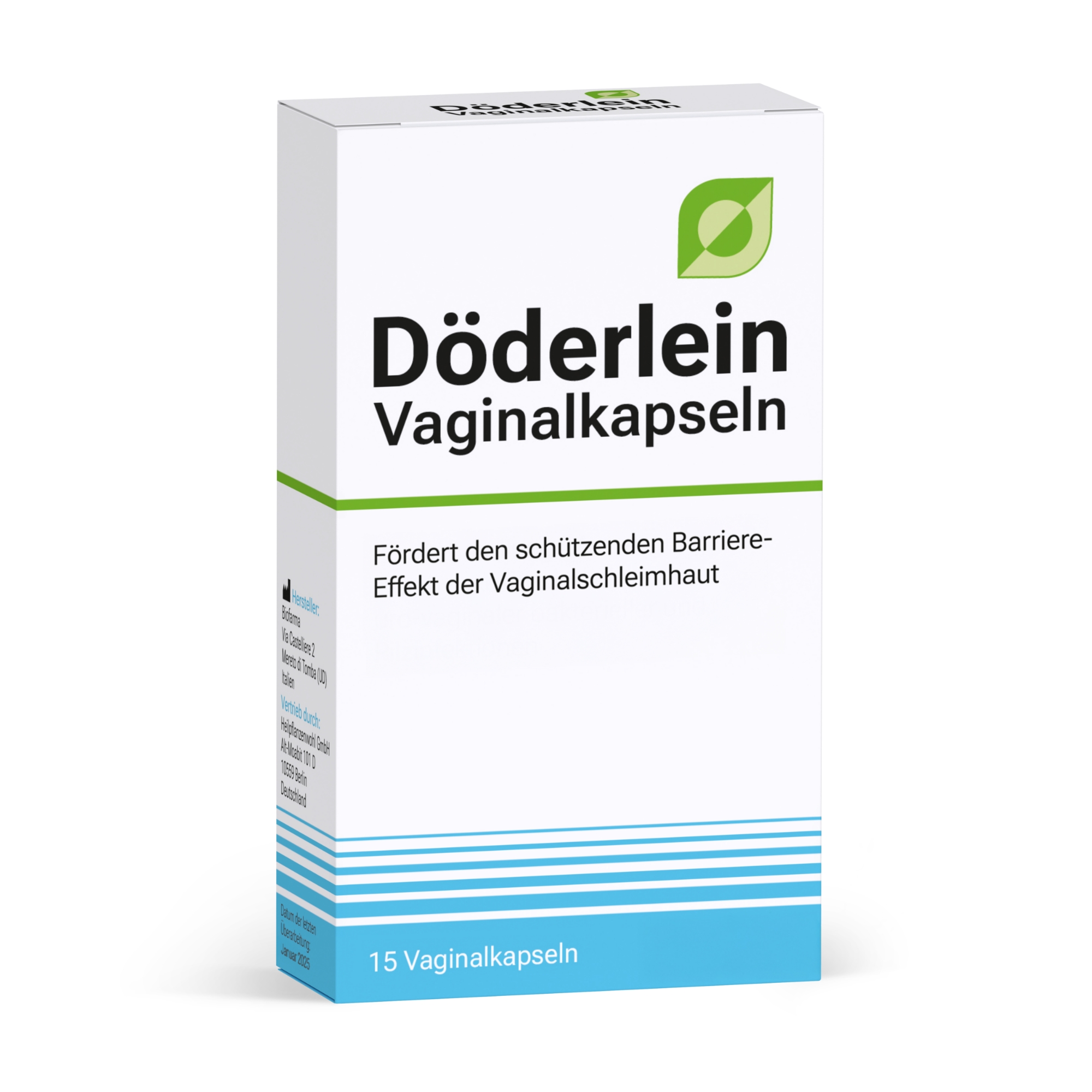 DÖDERLEIN Vaginalkapseln mit Milchsäurebakterien Abbildung für DÖDERLEIN Vaginalkapseln mit Milchsäurebakterien